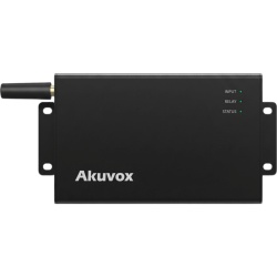 AKUVOX WR01-L Controlador de Acceso IP / Administración Cloud / 4G LTE / BLE 5.0 / PoE 802.3af / 2 Relés / 2 Entradas / Ethernet 10/100 Mbps