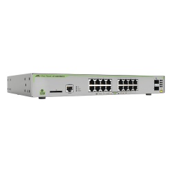 ALLIED TELESIS AT-GS970M/18PS-R-10 Switch PoE+ Administrable CentreCOM GS970M Capa 3 de 16 Puertos 10/100/1000 Mbps + 2 SFP Gigabit 247 W