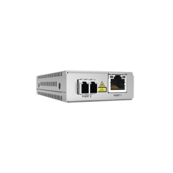 ALLIED TELESIS AT-MMC2000/LC-90 Convertidor de medios gigabit ethernet a fibra optica conector LC multimodo (MMF) distancia de 220 hasta 500 m