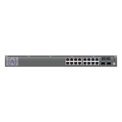 ALTA LABS S16-POE Switch Gigabit PoE+ Administrable / 16 puertos 10/100/1000 Mbps + 2 Puertos SFP Uplink / Presupuesto PoE hasta 120W / Administracion Gratuita en la Nube