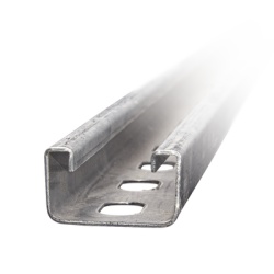 ANCLO ANC-UOR-4X2 Unicanal Perforado 4 X 2 cm X 3 m / Calibre 12 / Galv. Electrolitico.