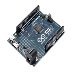 ARDUINO LLC ABX-00080 Placa Desarrollo Arduino UNO R4 Minima / Microcontrolador Renesas RA4M1 32-bit Cortex-M4 / 48 MHz / 256 kB Flash / 32 kB SRAM / 14 Digital I/O / 6 Analog Inputs / USB-C / Compati