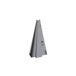 ASSA ABLOY 5241 Jamba de contra galvanizada 7 0" 5 3/4" con preparacion para pestillo izquierdo