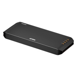 ATEN VS4814 4-Port True 4K HDMI Splitter Essentials | 1 Entrada 4 Salidas HDMI | True 4K 3840 x 2160 @ 60Hz 4:4:4 | HDR10+ | HDCP 2.2 | EDID Sync | 18 Gbps | USB-C Alimentacion | Plastico