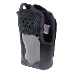BEE ELECTRONICS INC 3199-B Funda de Nylon lazo-cinto capuchon con broches / botones y visor frontal para IC-F50/F50V IC-F60/F60V.