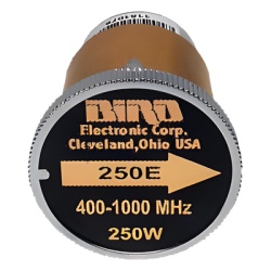 BIRD TECHNOLOGIES 250E Elemento 250 W 400-100 MHz