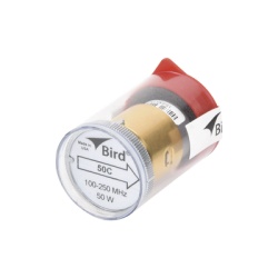 BIRD TECHNOLOGIES 50C Elemento de 50 Watt en linea 7/8" para Wattmetro BIRD 43 en Rango de Frecuencia de 100 a 250 MHz.