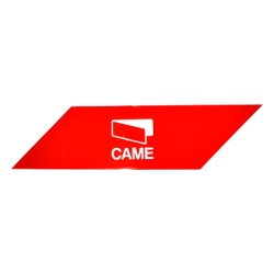 CAME 001-G0461 Paquete con 24 bandas rojas reflejantes adhesivas para mastil 001G0401