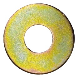 CHAROFIL CH-ARD-PL-9TR Arandela plana de 3/8" (9.5 mm) con acabado Tropicalizado Es Ideal Para Utilizarse al Exterior o Zonas Humedas