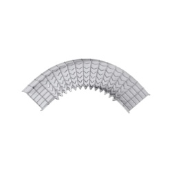 CHAROFIL CH-C90-54/100EZ Curva Pre-Fabricada Horizontal de 90Â° con medidas de 54 mm de Peralte y 100 mm Ancho (54/100 mm)