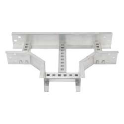 CHAROFIL CH-THE8R8X9AK Derivacion "T" Horizontal de Aluminio Perfil Z / Peralte 3 1/4" / Ancho 9"/ Radio 8" / Incluye Tornilleria (CHTHEZ314R8X9AK)