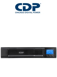 CHICAGO DIGITAL POWER CDP4330050 CDP UPO11-1RT AX - UPS de 1000VA y 1000W con 8 terminales 4 programables pantalla LCD 5 min de respaldo a carga completa disponible sobre pedido.