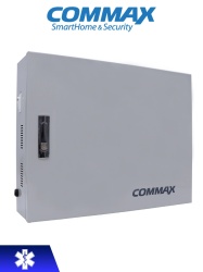 COMMAX 29081 COMMAX JNSPSM - Unidad Central para Sistema de Llamado de Enfermeria con Salida de Voltaje 24VDC y Soporte para 32 Subestaciones JNS-4CS y un JNS-70MN