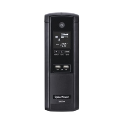 CYBERPOWER BRG1500AVRLCD5Y UPS de 1500 VA/900 W Topologia Linea Interactiva Entrada 120 Vca NEMA 5-15P Tipo Torre Con 12 Tomas NEMA 5-15R 5 anos de garantia