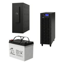 CYBERPOWER HSTP3T30K100P-5MIN-STARTUP UPS Trifasico de 30 kVA/27 kW Topologia Online Doble Conversion Voltaje de 208/220 Vca de L-L Respaldo de 5 Minutos al 100% de Carga Incluye Modulo y Banco de Bat