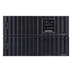 CYBERPOWER OL8KRT UPS de 8000 VA/ 8000 W Online Doble Conversion 200 - 240 Vac de Salida Terminal Hardwired Onda Senoidal Pura Torre o Rack de 6 UR Con 3 Tomas NEMA L6-30R