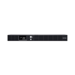 CYBERPOWER OR500LCDRM1U UPS de 500 VA/300 W Topologia Linea Interactiva Entrada 120 Vca NEMA 5-15P Tipo Rack 1 UR Con 6 Tomas NEMA 5-15R