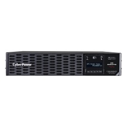 CYBERPOWER PR1000RT2U UPS de 1000 VA /1000 W Topologia Linea Interactiva Entrada 120 Vca NEMA 5-15P Onda Senoidal Pura Torre o Rack 2 UR Con 8 Tomas NEMA 5-15R