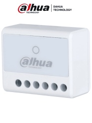 DAHUA DAL1200001 DAHUA DHI-ARM7011-W2 - Relevador inalambrico Una salida de relevador NO/NC Pulso seco Entrada de 0-36 V CD Una entrada adicional de tamper App DMSS Frecuencia 433 MHz Tecnologi
