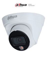 DAHUA DHT0030192 DAHUA DH-IPC-HDW1439T1-LED-S6 - Camara IP Domo de 4 Megapixeles/ Full Color/ H.265/ Lente de 2.8mm/ 95 Grados de Apertura/ Deteccion de movimiento/15 Metros de Iluminacion con Luz Vis