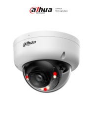 DAHUA DHT0040179 DAHUA DH-IPC-HDBW1439E1-A-IL - Camara IP Domo de 4 Megapixeles/ Iluminador Dual/ Lente de 2.8mm/ IR de 30 Mts/ Deteccion humana/ IR luz calida 30 m/ H.265/ WDR Real/PoE/ 3D DNR/ HLC/