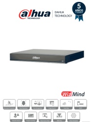 DAHUA DHT0200011 DAHUA DHI-NVR5216-8P-I/L - NVR de 16 Canales 4k/ WizMind/ 8 Puertos PoE/ H.265/ 4 Canales de Reconocimiento Facial/ 20 Bases de Datos de Rostros/ 2 Bahias de Discos Duros/ Rendimiento