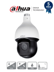 DAHUA DHT0330012 DAHUA DH-SD59225-HC-LA - Camara PTZ de 2 Megapixeles/ 1080p/ 25x de Zoom Optico/ IR de 150 Metros/ WDR Real 120 dB/ Starlight/ IP66/ E&S de Alarmas