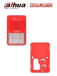 DAHUA DHT1450009 DAHUA WISUALARM PAQUETE DHI-HY-1500 - El paquete incluye: sirena estrobo direccionable y la base de instalacion