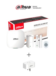 DAHUA DHT2480024 DAHUA PAQUETE SMART HOME - Paquete de intrusion y domotica residencial Incluye: KIT ART-ARC3000H-03-W2 conector inteligente DHI-ICS2-W2 GRATIS App DMSS Frecuencia 433 MHz Tecnolo