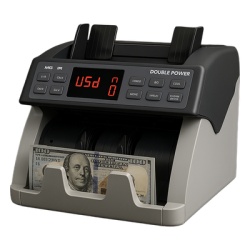 DOUBLE POWER DP7311S Contadora de Billetes Profesional DP7311S ? Deteccion Anti-Falsos MG+IR+UV / 1 500 bpm
