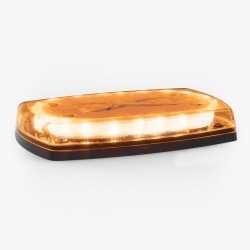 ECCO 5540A Mini torreta de 24 LED 10" Ambar Lente Ambar Cableado - Img 2