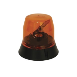 ECCO EB-7813A Baliza rotativa LED color ambar SAE Clase I con montaje permanente de 3 tornillos