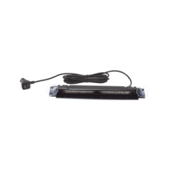 ECCO ED5051VDL2AW Luz de Visera 12-24 Vcc con enchufe vehicular doble cabezal dual color ambar/blanco