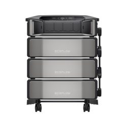 ECOFLOW EFDPU3BP Estacion de Energia Delta Pro Ultra 7.2kW para Respaldo Residencial Incluye Bateria de Litio LFP 6kWh (18kWh Totales) Sincronizacion para Mayor Potencia Carga Solar Hasta 4000W Capaci