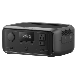 ECOFLOW EFR3 EcoFlow River 3 | Estacion de Energia Portatil 245Wh Litio LFP / 2 AC 300 W (Max. 550W) / 1 USB-C 100W / 2 USB -A 12W / Cargador de Coche 8A a 12 o 24V / Conectividad WiFi y Bluetooth (Ap