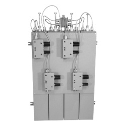 EMR CORPORATION W6454-2/4C Combinador 148-174 MHz para 4 Canales 125 Watt 200 KHz (min.) Sep. entre Tx-Tx Aisladores Dobles Conectores N Hembra.