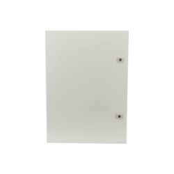 EPCOM INDUSTRIAL GBP02 Gabinete para instalacion de 2 Baterias Fabricado en Lamina Galvanizada Accesorios para poste (No incluidos)