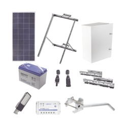 EPCOM INDUSTRIAL KIT-SL-30W Kit de energia solar para alumbrado de 30 W