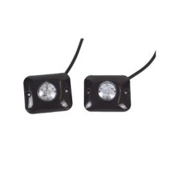 EPCOM INDUSTRIAL SIGNALING X1212RB Estrobos Ocultos de 12 LED cada una Color Rojo/Azul Ideales para Vehiculos Encubierto