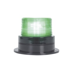 EPCOM INDUSTRIAL SIGNALING X126G Burbuja Brillante de Larga Vida Util con 8 LEDs Color Verde Domo Verde 12Vcd