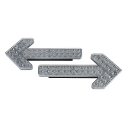EPCOM INDUSTRIAL SIGNALING X602F Flechas directoras de trafico LED de 24 Pulgadas en color ambar con 240 LED