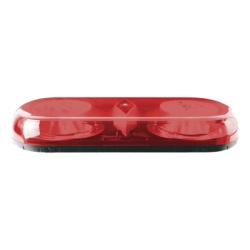 EPCOM INDUSTRIAL SIGNALING X606-SR Mini Barra de Luces Serie X606S con 18 LED Color Rojo Montaje Succion e Iman