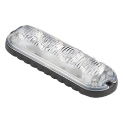EPCOM INDUSTRIAL SIGNALING XLT1725W Luz Auxiliar Para Motocicletas 4 LEDs Ultra Brillantes color claro - Img 2
