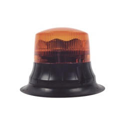 EPCOM INDUSTRIAL SIGNALING XM-1535-A Burbuja LED giratoria de color ambar 9 LEDs montaje magnetico