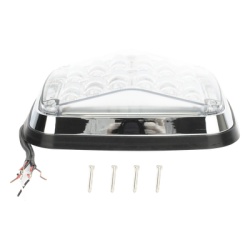 EPCOM INDUSTRIAL SIGNALING XT1895C Luz de advertencia de 8 X 6" Color Claro SAE IP67 Ideal para Ambulancias - Img 4