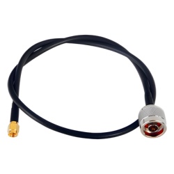 EPCOM INDUSTRIAL SN-58U-SMAI-60 Jumper de 60 cm con Cable RG-58U-SYS Conectores N Macho a SMA Macho Inverso.