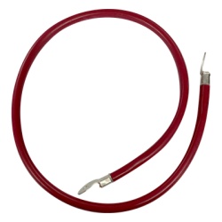 EPCOM POWERLINE CBL-AWG2-1R Cable Jumper para Baterías / 1 m (3.3 ft) / Calibre 2 AWG / Terminales de Ojo Doble / Uso en Serie y Paralelo / Color Rojo