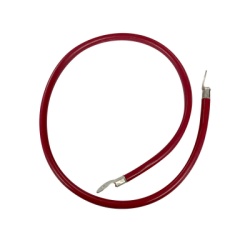 EPCOM POWERLINE CBL-AWG2-1R Cable para Baterias 1 m Rojo Calibre 2 AWG con Terminales de Ojo en Ambos Extremos