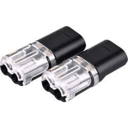 EPCOM POWERLINE CON-10-19 Conectores enchufables / 2 pines / 22-18 AWG / 0.35-0.75 mm² / 25 piezas / -20°C a +80°C