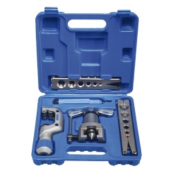 EPCOM POWERLINE CT-809 Kit de Herramienta de Abocardado / 6 Diámetros 1/4" a 3/4" / Metal Resistente / 1 kg / Compacto 330 x 120 x 230 mm / Automotriz y Refrigeración